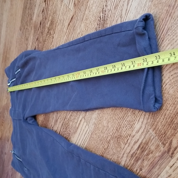 (M) Revolution by Ricki's Cotton Blend Cropped Slim Fit Pants Casual Loungewear - Picture 4 of 8